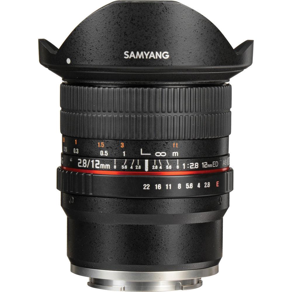 Samyang 12mm f 2.8 ED AS NCS Fisheye Lens for Sony E Mount