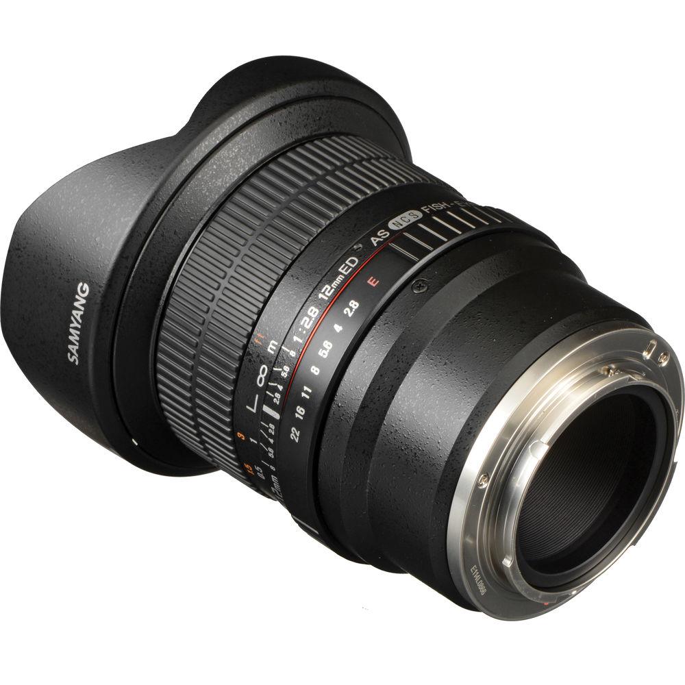 Samyang 12mm f 2.8 ED AS NCS Fisheye Lens for Sony E Mount