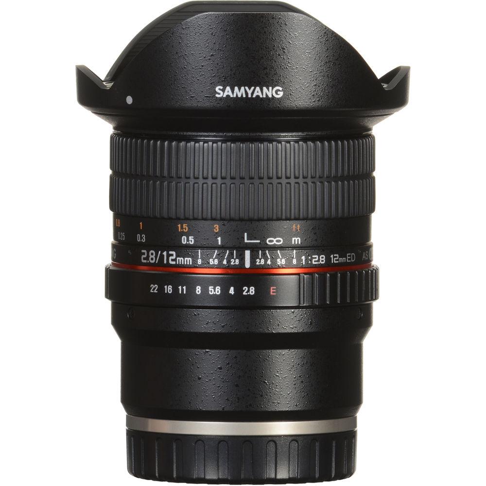Samyang 12mm f 2.8 ED AS NCS Fisheye Lens for Sony E Mount