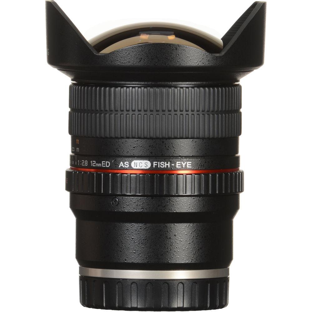 Samyang 12mm f 2.8 ED AS NCS Fisheye Lens for Sony E Mount