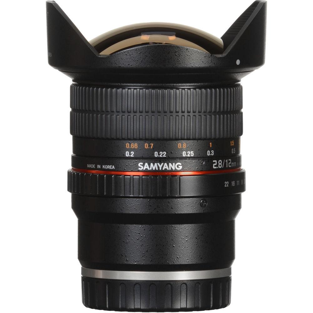 Samyang 12mm f 2.8 ED AS NCS Fisheye Lens for Sony E Mount