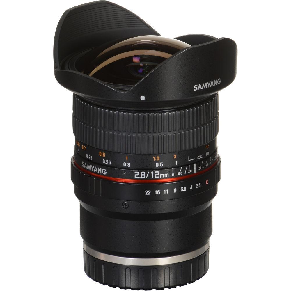 Samyang 12mm f 2.8 ED AS NCS Fisheye Lens for Sony E Mount
