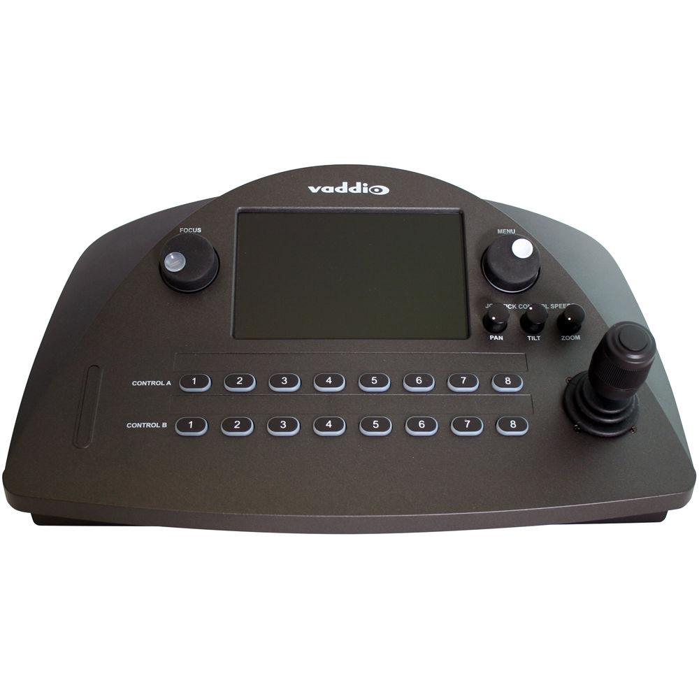 Vaddio PCC Premier Precision Controller with 3-Axis Joystick and 7" Touchscreen for Up to 16 PTZ Cameras