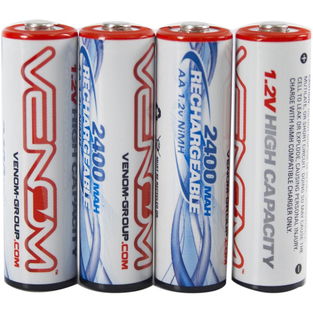 Venom Group 2400mAh AA NiMH Rechargeable Batteries