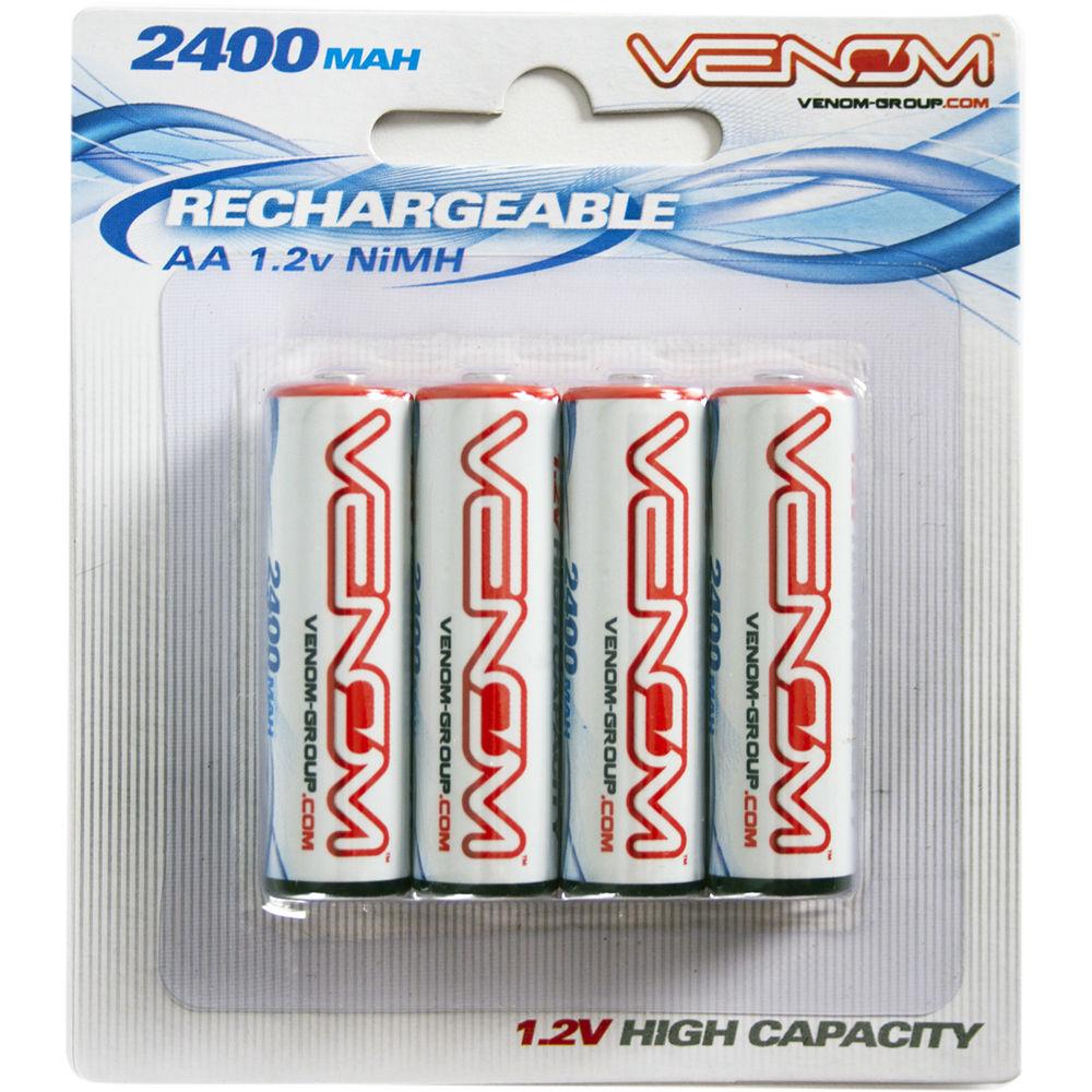Venom Group 2400mAh AA NiMH Rechargeable Batteries