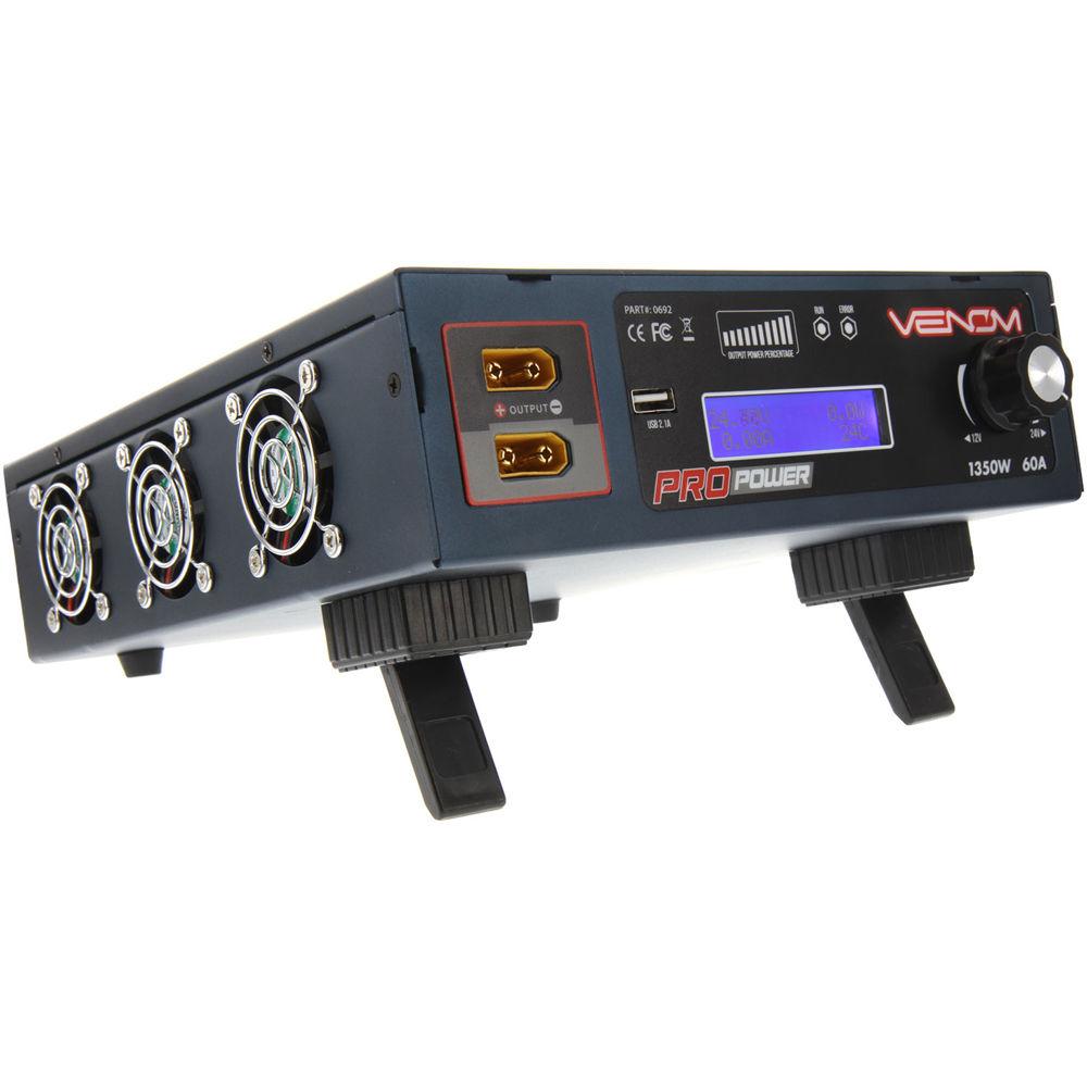 Venom Group Pro Power 1350W DC Power Supply for Venom Pro Touch HD Multi-Chemistry Charger