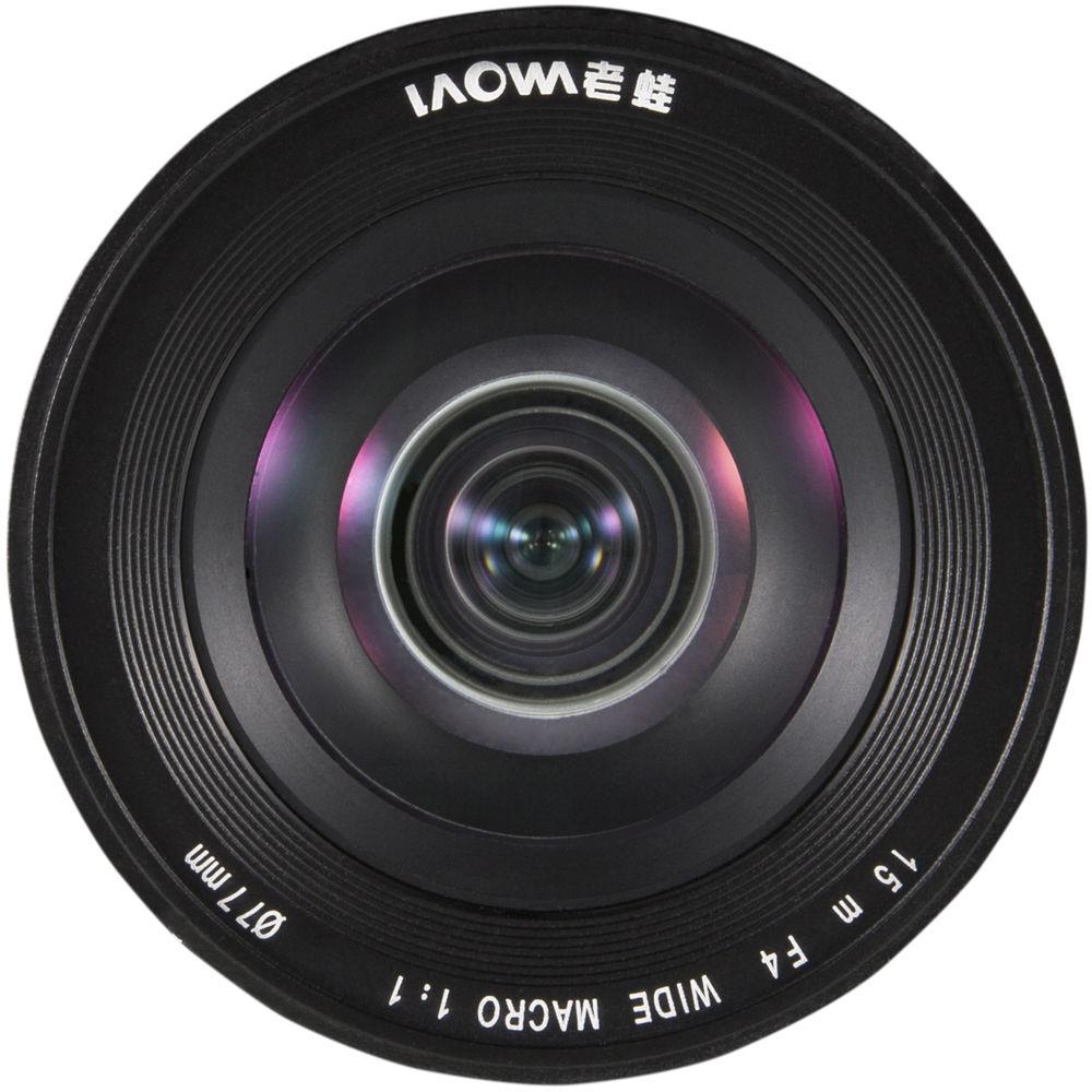 Venus Optics Laowa 15mm f 4 Macro Lens for Canon EF
