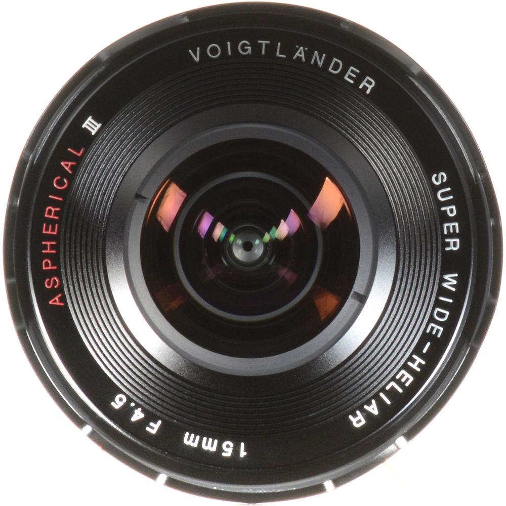 Voigtlander Super Wide-Heliar 15mm f 4.5 Aspherical III Lens