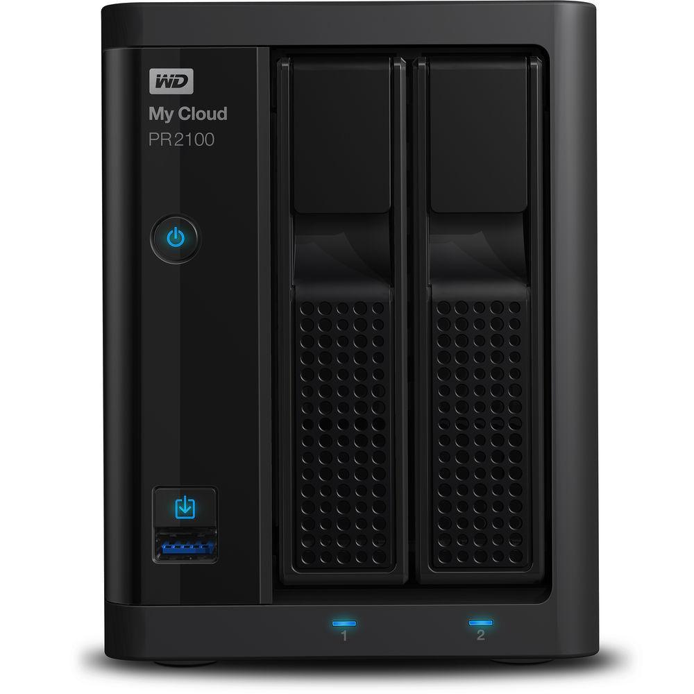 WD My Cloud PR2100 8TB 2-Bay NAS Server
