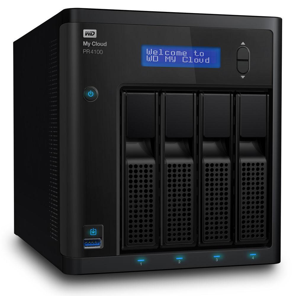 WD My Cloud PR4100 8TB 4-Bay NAS Server