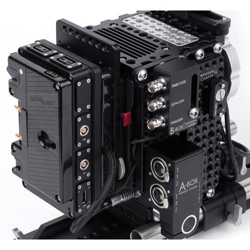 Wooden Camera D-Box 2-Pin LEMO-Compatible Kit Gold Mount