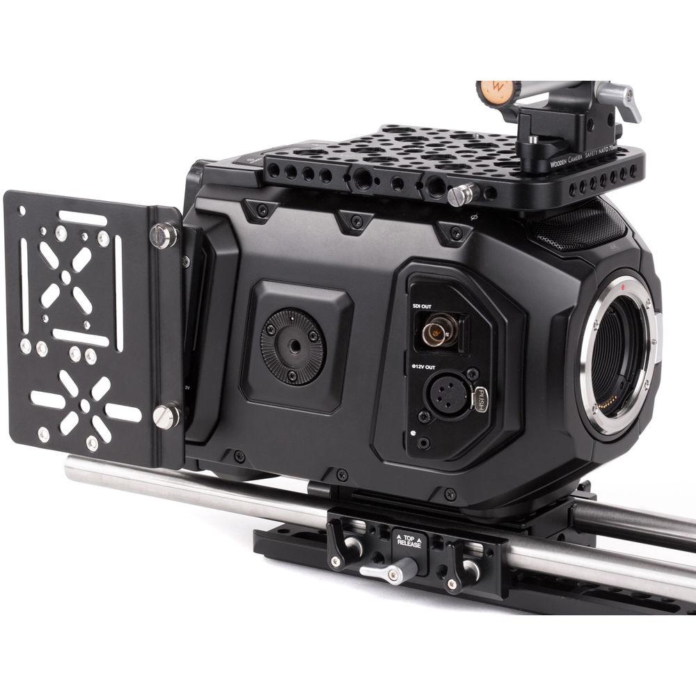 Wooden Camera Wireless Side Plate Adapter for Blackmagic URSA Mini Mini Pro