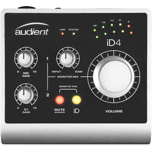 Audient iD4 High-Performance USB Audio Interface, Audient, iD4, High-Performance, USB, Audio, Interface