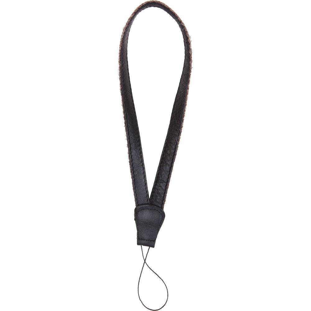 Cecilia Gallery Alpaca Wool & Leather Camera Wrist Strap with Cord Tethering
