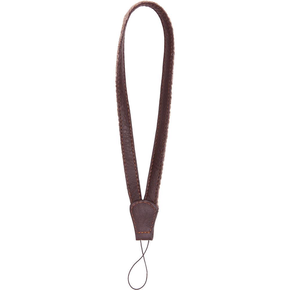 Cecilia Gallery Alpaca Wool & Leather Camera Wrist Strap with Cord Tethering