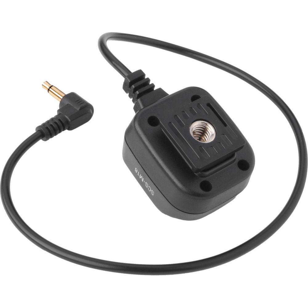 Impact SCS-M18 Mini Plug to Hot Shoe Sync Cord