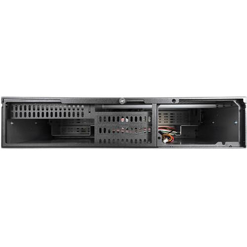 iStarUSA D Storm D-200SEA 2U Compact Stylish Rackmount Chassis with Blue SEA Bezel