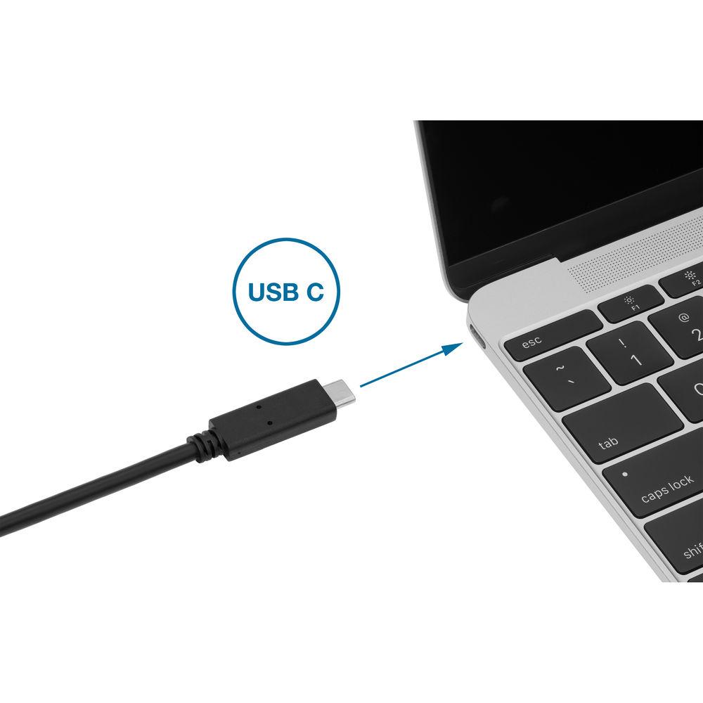 Kensington CV2000V USB Type-C Male to VGA Female Full HD Video Adapter