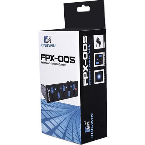 Kingwin 5-Channel Multi-Fan Controller for 5.25" Bay