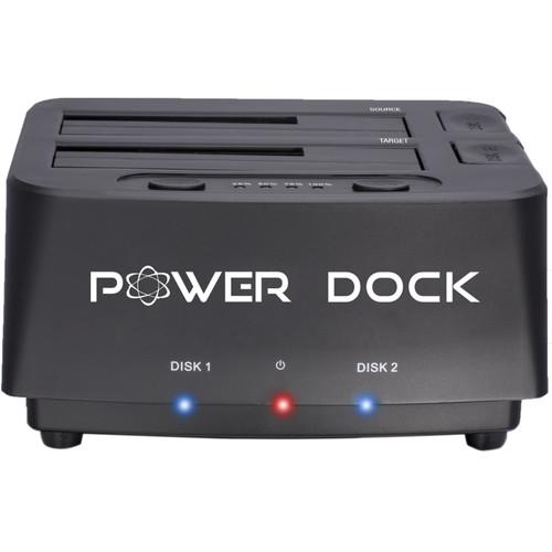 Kingwin USB 2.0 2-Port Power Dock for 2.5" 3.5" SATA HDD SSD
