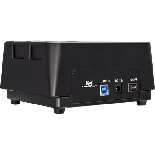 Kingwin USB 2.0 2-Port Power Dock for 2.5" 3.5" SATA HDD SSD