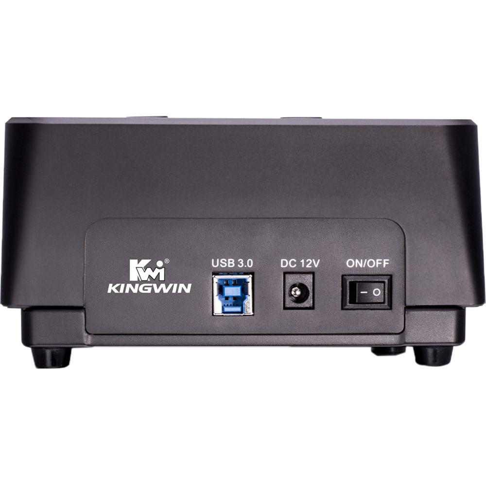 Kingwin USB 2.0 2-Port Power Dock for 2.5" 3.5" SATA HDD SSD