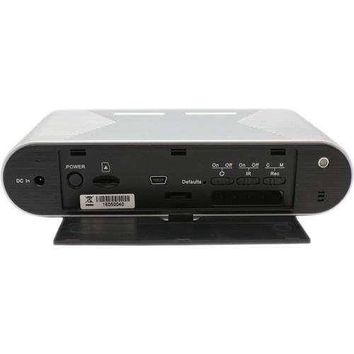 KJB Security Products Digital Clock with Covert 1080p Wi-Fi Camera