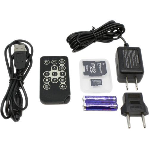 KJB Security Products Digital Clock with Covert 1080p Wi-Fi Camera