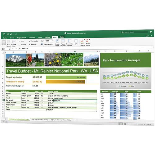Microsoft Office Home & Student 2016 for Mac