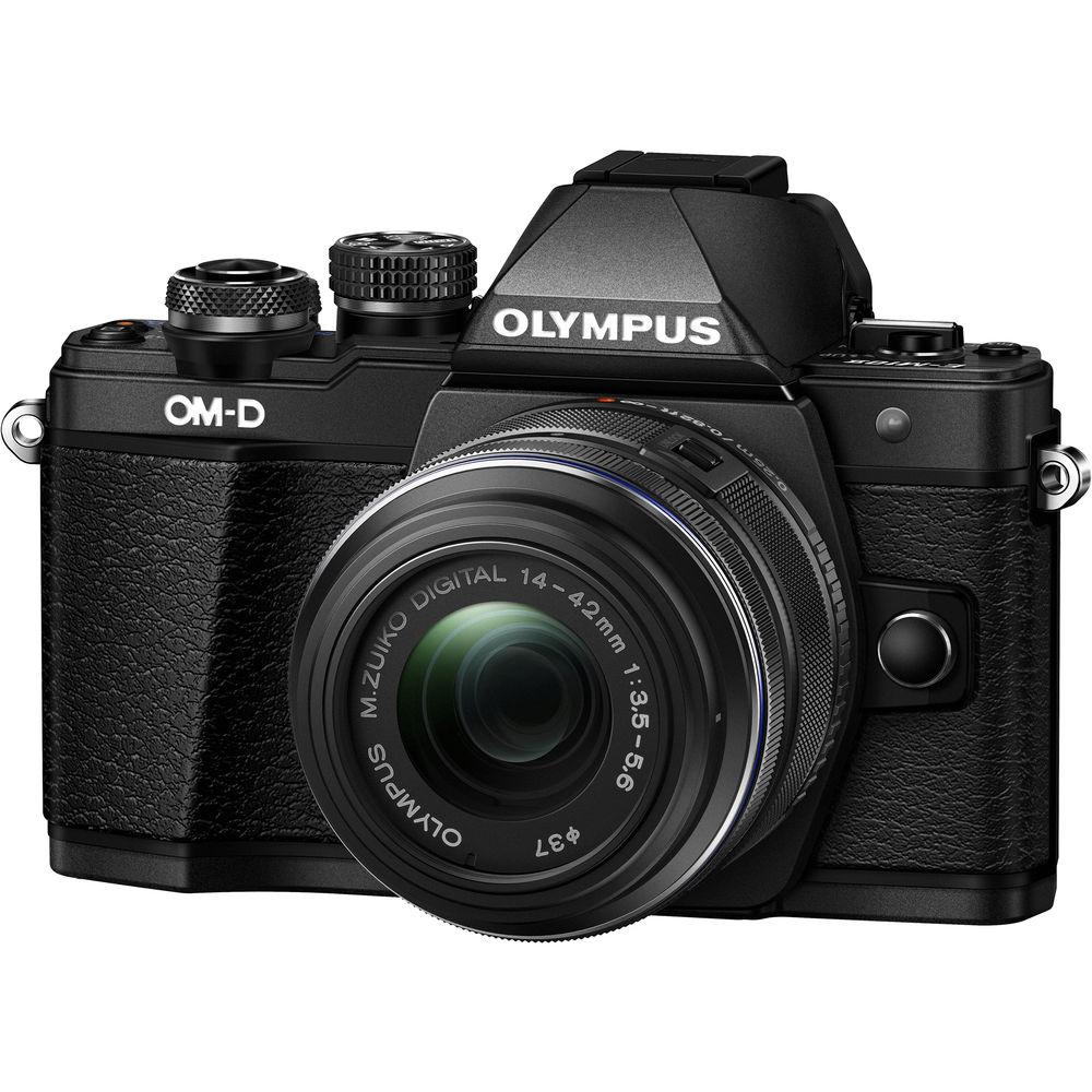 Olympus OM-D E-M10 Mark II Mirrorless Micro Four Thirds Digital Camera with 14-42mm EZ Lens