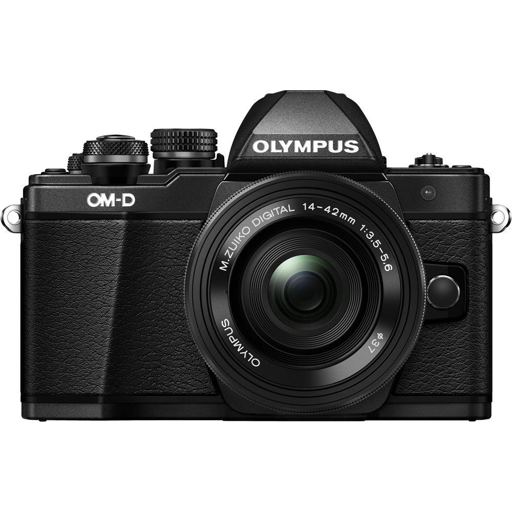 Olympus OM-D E-M10 Mark II Mirrorless Micro Four Thirds Digital Camera with 14-42mm EZ Lens