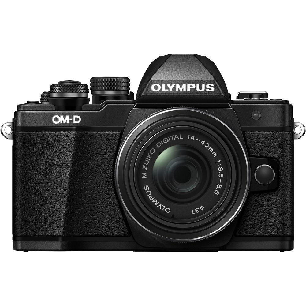 Olympus OM-D E-M10 Mark II Mirrorless Micro Four Thirds Digital Camera with 14-42mm EZ Lens