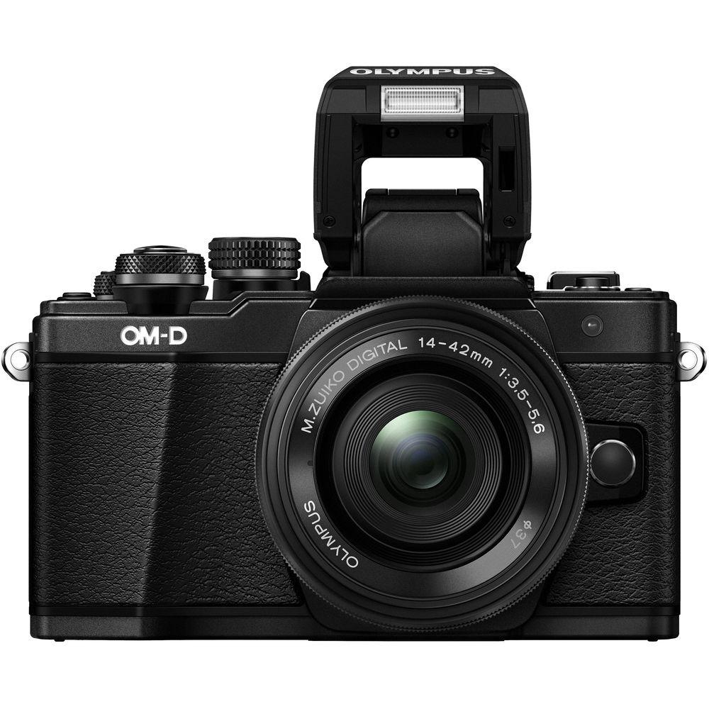 Olympus OM-D E-M10 Mark II Mirrorless Micro Four Thirds Digital Camera with 14-42mm EZ Lens