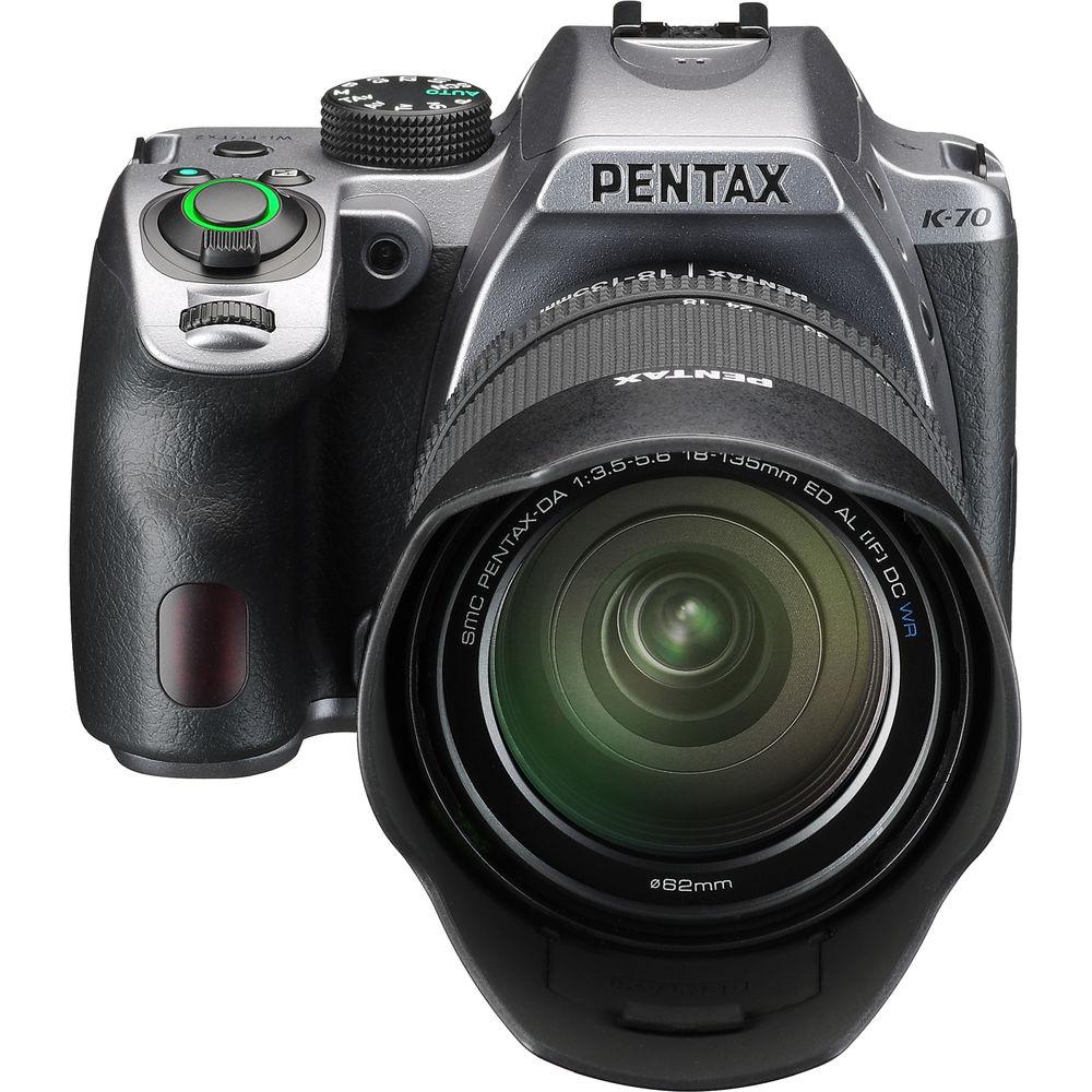 Pentax K-70 DSLR Camera with 18-135mm Lens