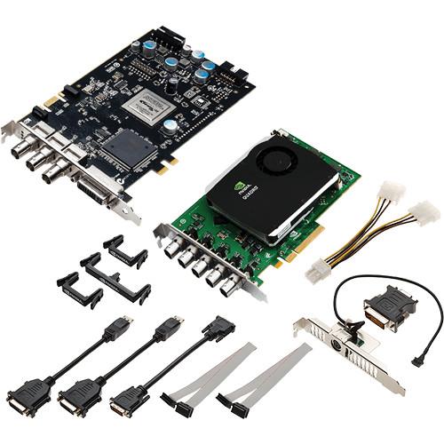 PNY Technologies NVIDIA Quadro K5200 with SDI Input and Output Boards