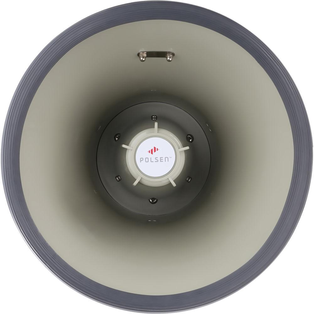 Polsen MP-25 25W Megaphone with Siren, MP3 Player, and Detachable Microphone