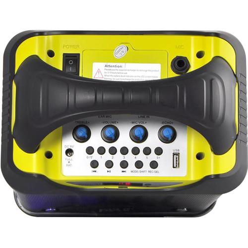 Pyle Pro Portable Bluetooth Karaoke Speaker System