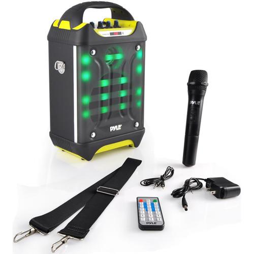 Pyle Pro Portable Bluetooth Karaoke Speaker System
