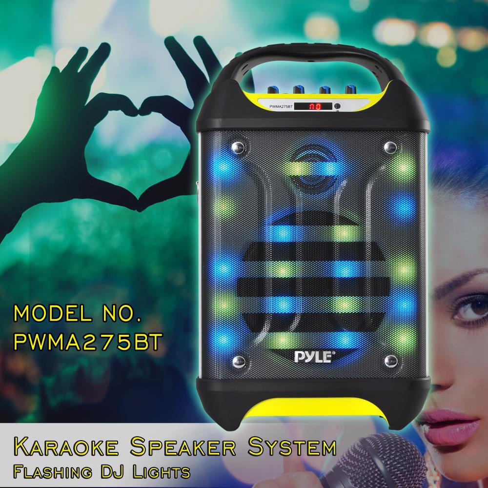 Pyle Pro Portable Bluetooth Karaoke Speaker System