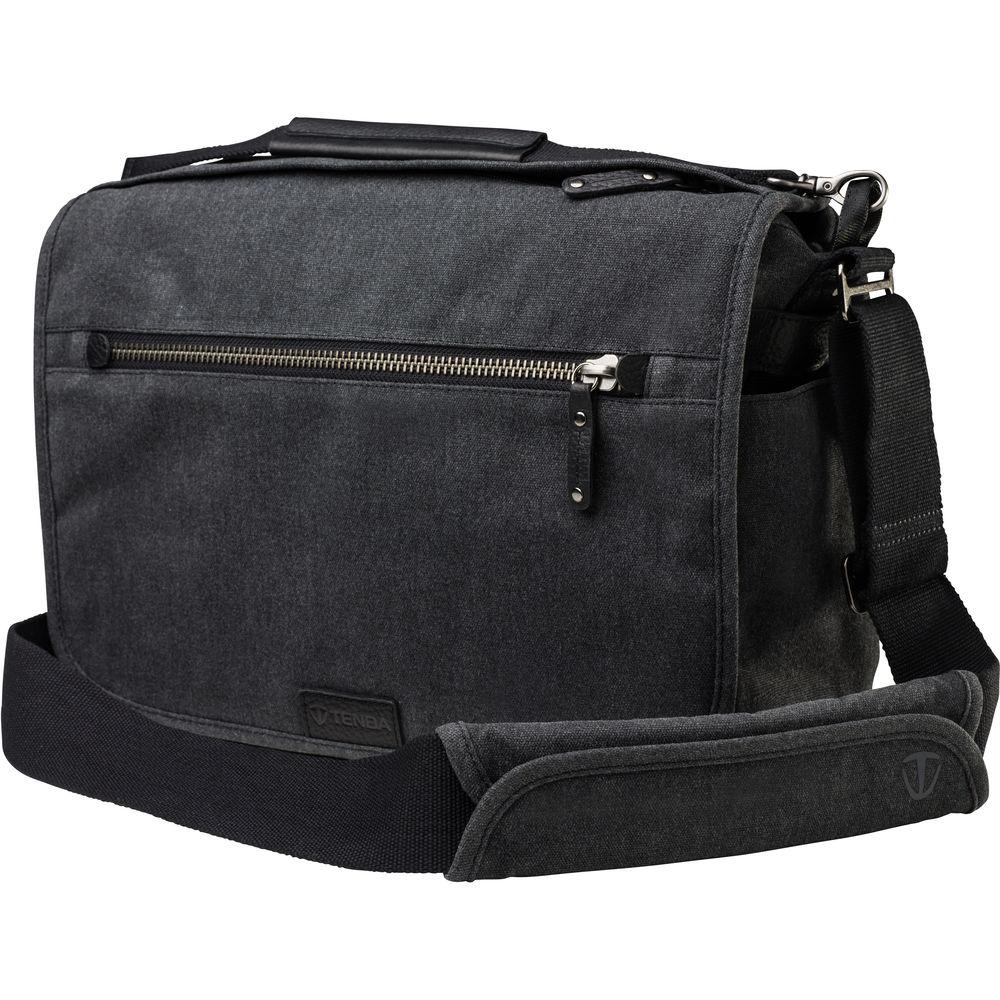 Tenba Cooper 13 DSLR Messenger Bag with Leather Accents