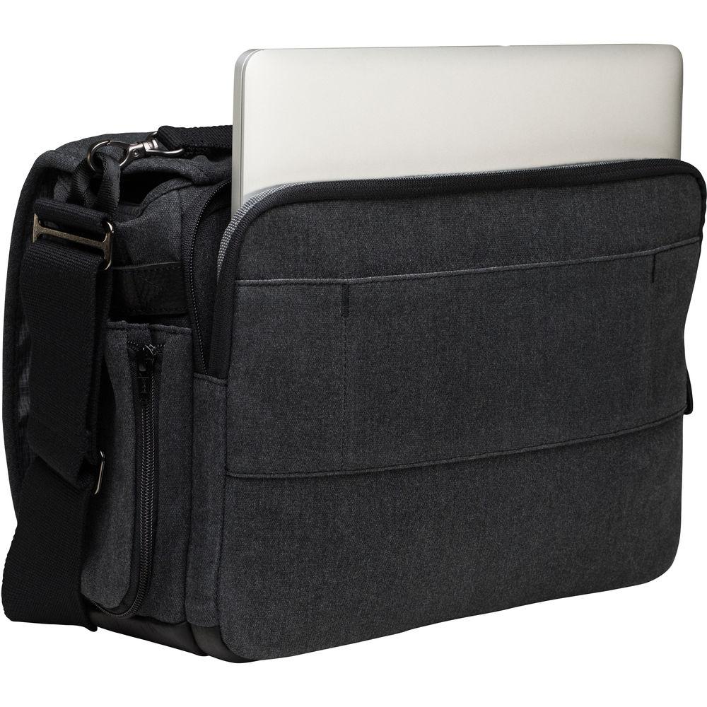 Tenba Cooper 13 DSLR Messenger Bag with Leather Accents