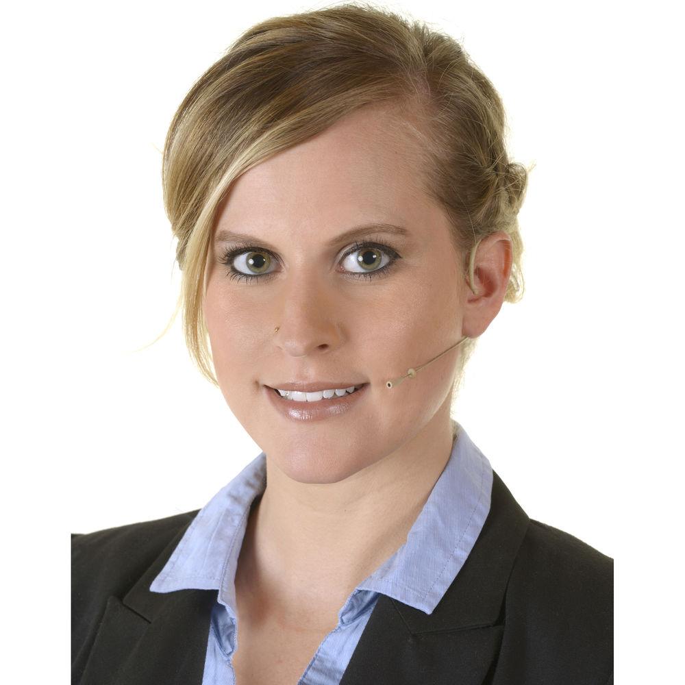 Voice Technologies VTDUPLEX-VOCAL Omni-Stage Performance Headset Microphone with 3.5mm TRS Connector for Sennheiser EW G4 G3 Transmitters