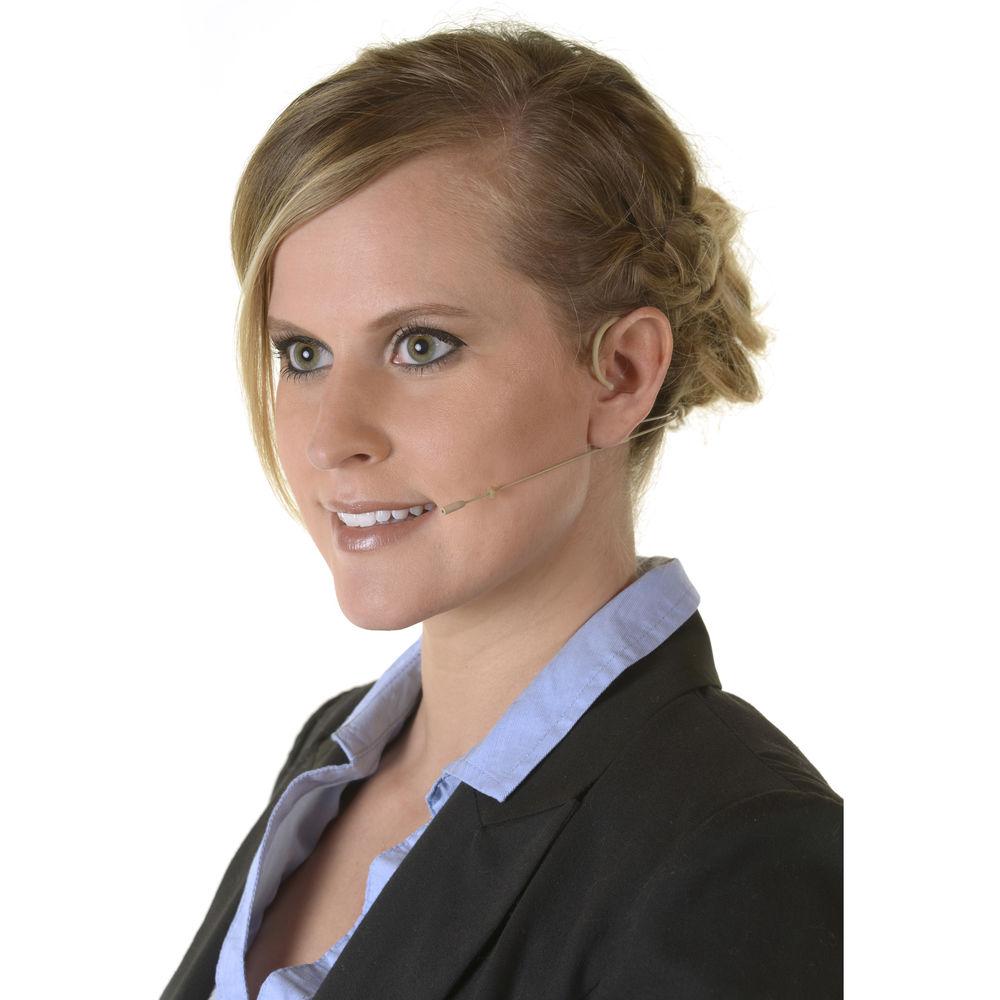 Voice Technologies VTDUPLEX-VOCAL Omni-Stage Performance Headset Microphone with TA4F Connector for Select Shure Transmitters