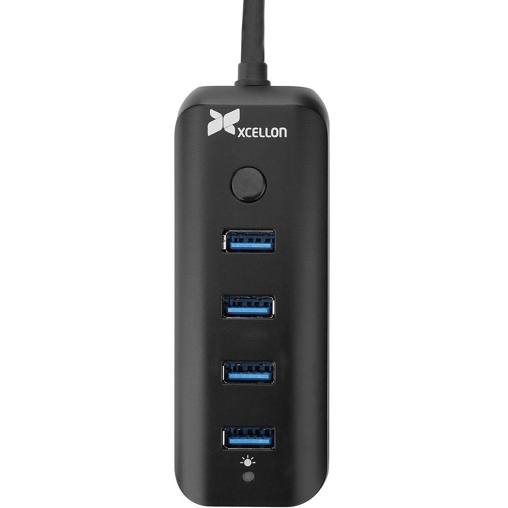 Xcellon USB-4311B 4-Port Portable USB 3.1 Hub