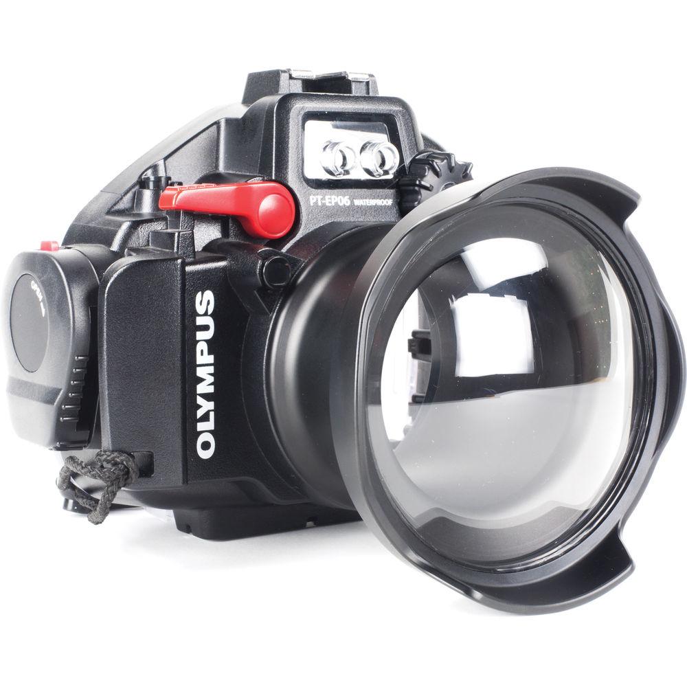 AOI DLP-03 Underwater Glass Semi-Dome Lens Port for Olympus PEN Camera Housings