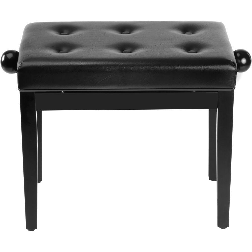 Auray PBS-AP - Adjustable Premium Piano Bench with Upholstered Top