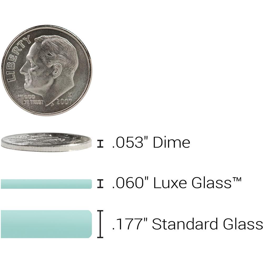 Balt Luxe Glass 60" Magnetic Whiteboard with Corning Gorilla Glass