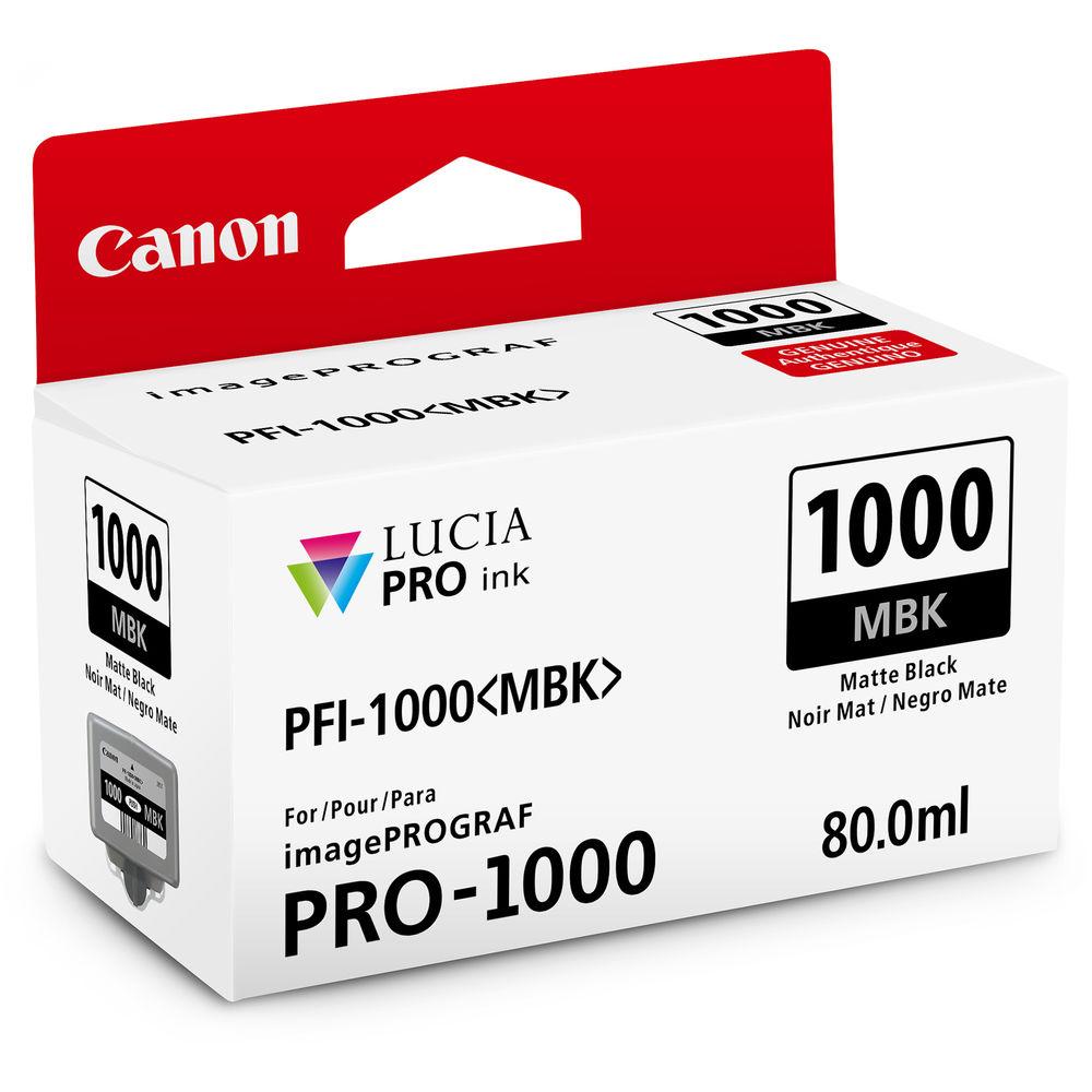 Canon PFI-1000 MBK LUCIA PRO Matte Black Ink Tank