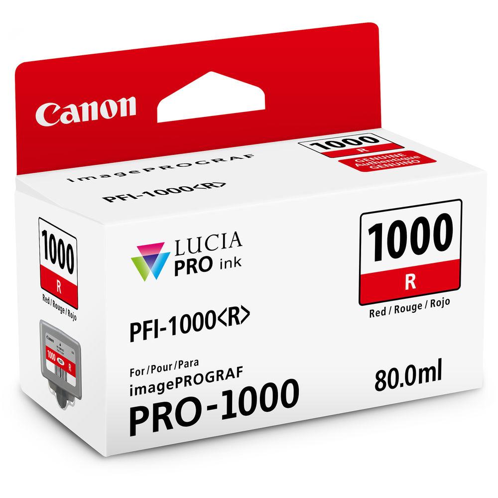 Canon PFI-1000 R LUCIA PRO Red Ink Tank