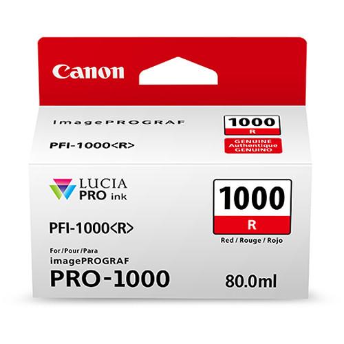 Canon PFI-1000 R LUCIA PRO Red Ink Tank